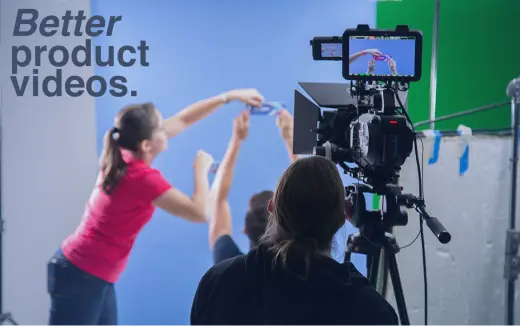 Creating better product videos with Visla for effective marketing strategies.